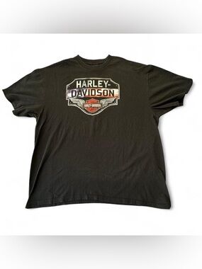 Harley Davidson Las Vegas Black t shirt 2XL BK5